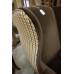 SOLD - Pr. of Shaw Brown Plaid Wingback Chairs