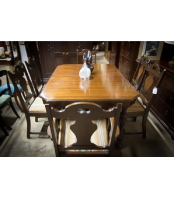 Oak Antique Dining Room Set Oak Antique Dining Room Set