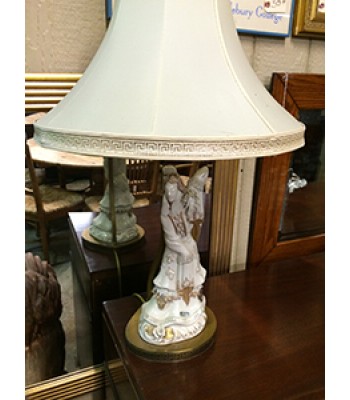 Cordey Porcelain Pair of Lamps