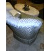 SOLD - Contemporary Tufted Wingback Arm Chair