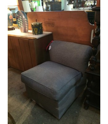 Modern Grey Upholstered Chair