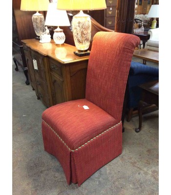 SOLD - Custom Upholstered Side Chair
